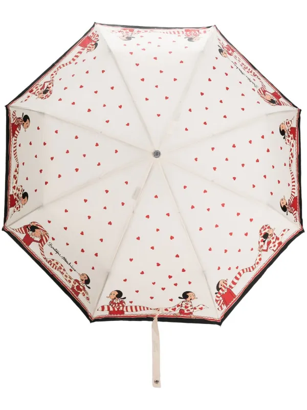 moschino umbrella heart
