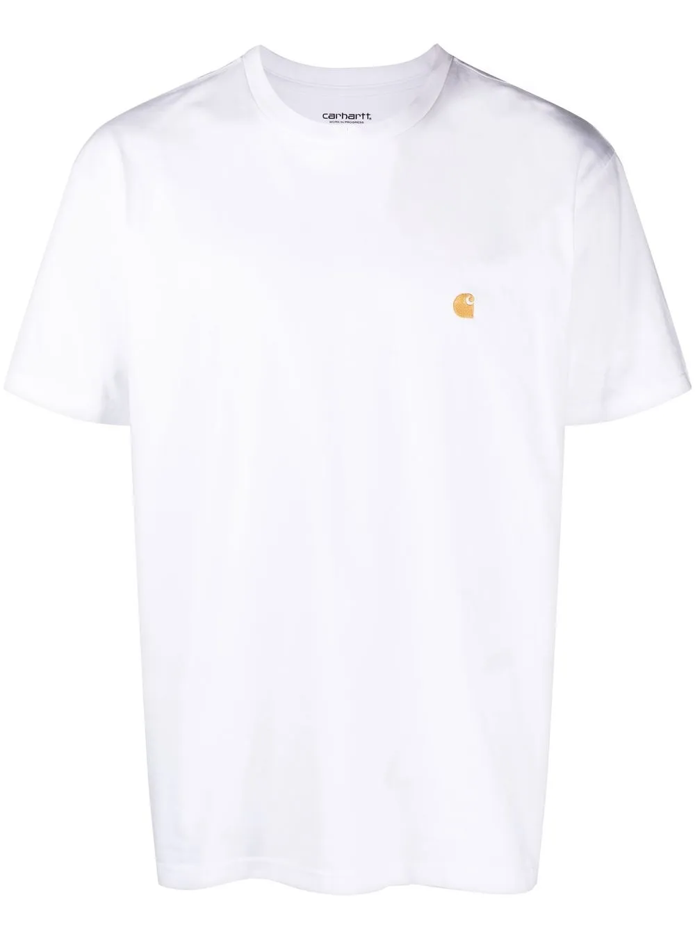 

Carhartt WIP playera con logo bordado - Blanco