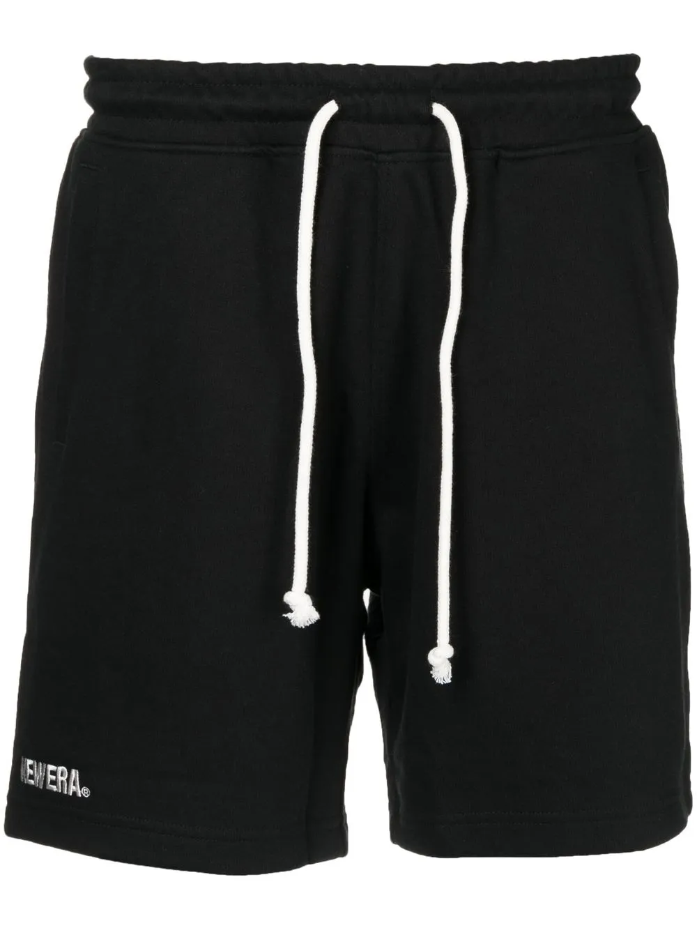 

NEW ERA CAP shorts deportivos con logo estampado - Negro