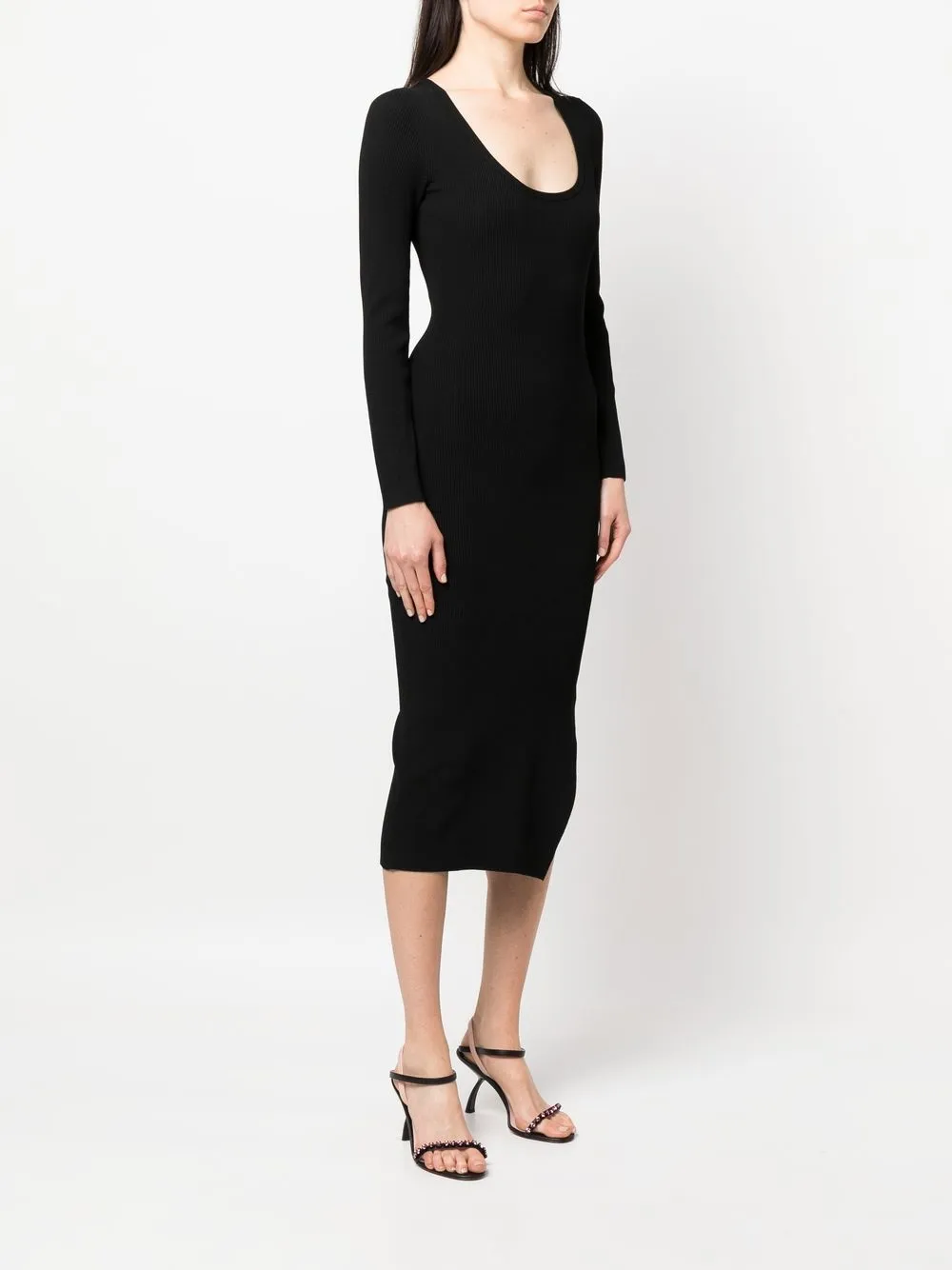 michael-kors-long-sleeve-bodycon-midi-dress-farfetch