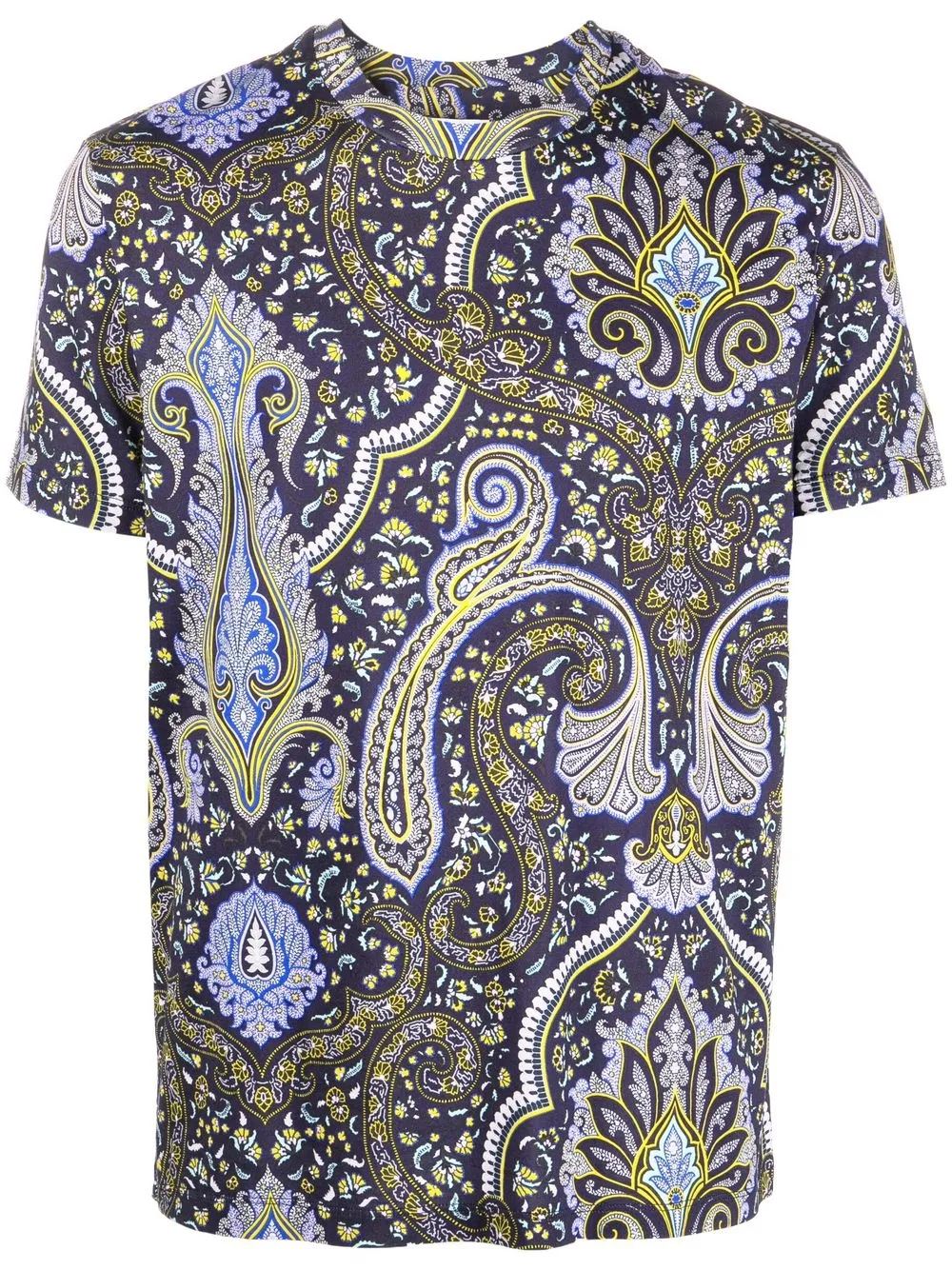 

ETRO playera con estampado de cachemira - Azul