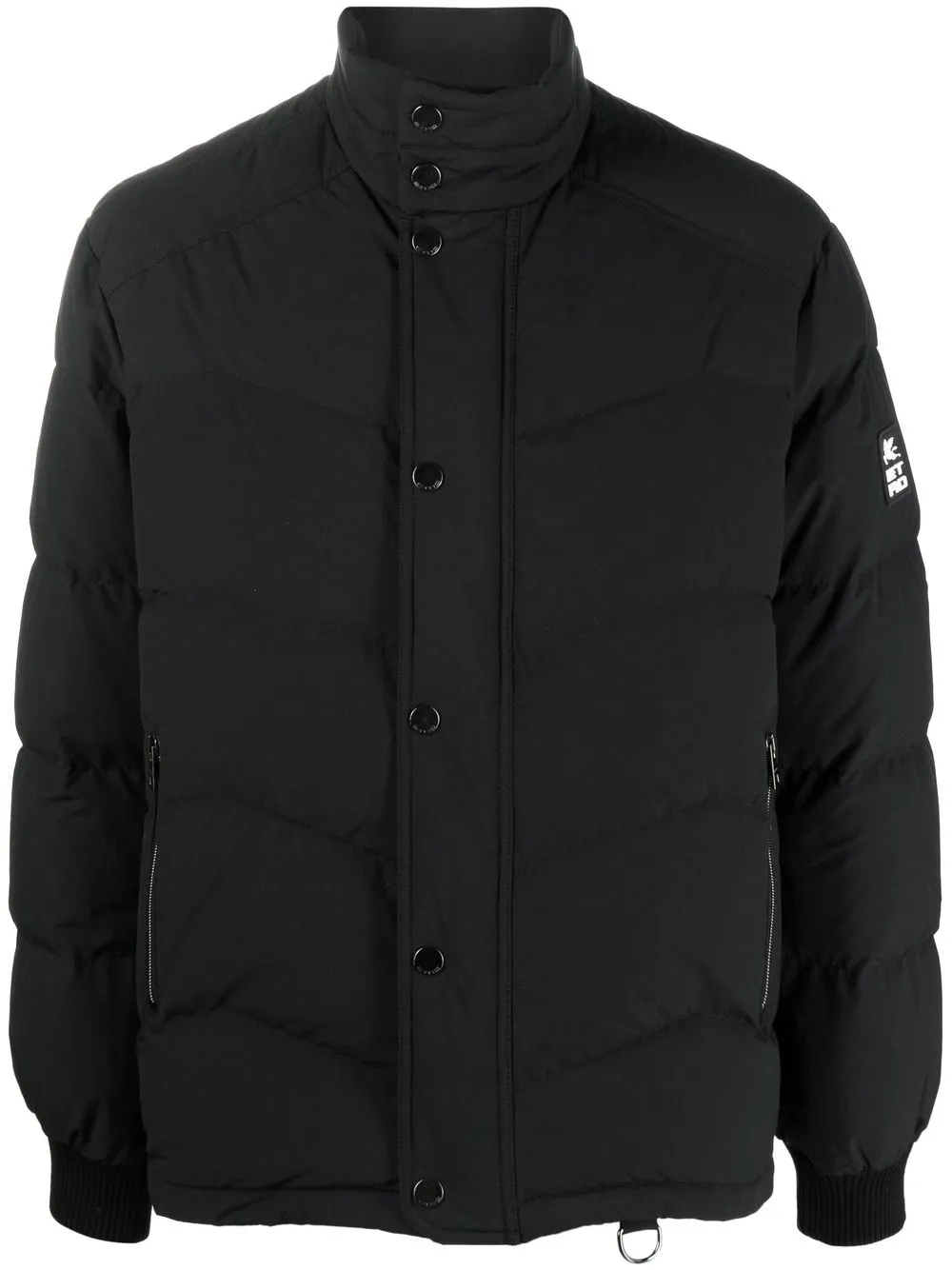 

ETRO padded fitted jacket - Black