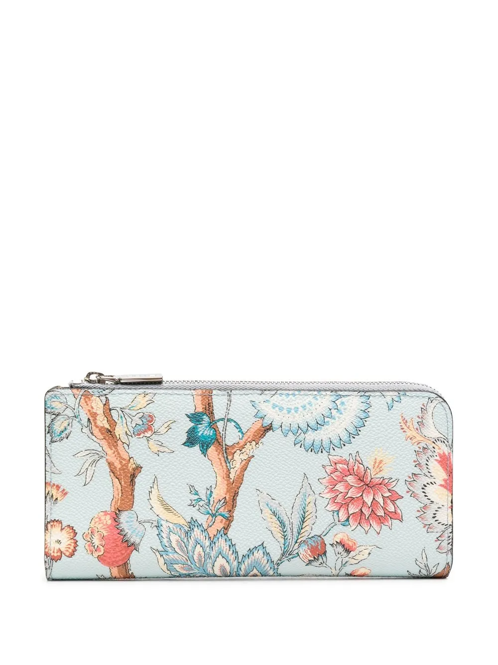 

ETRO floral zipped wallet - Blue