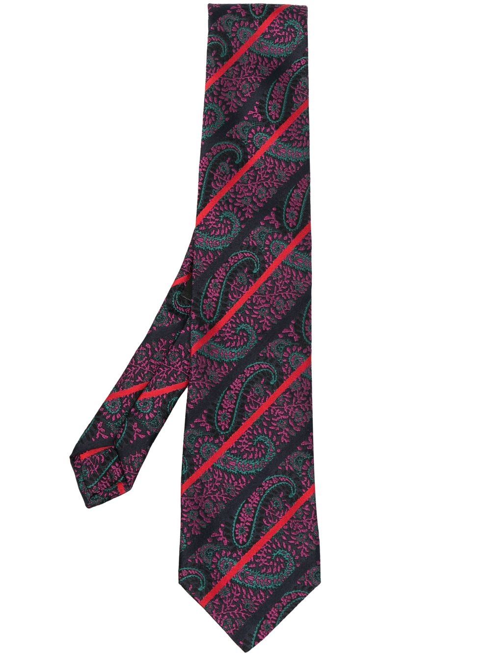 ETRO paisley-jacquard Silk Tie - Farfetch