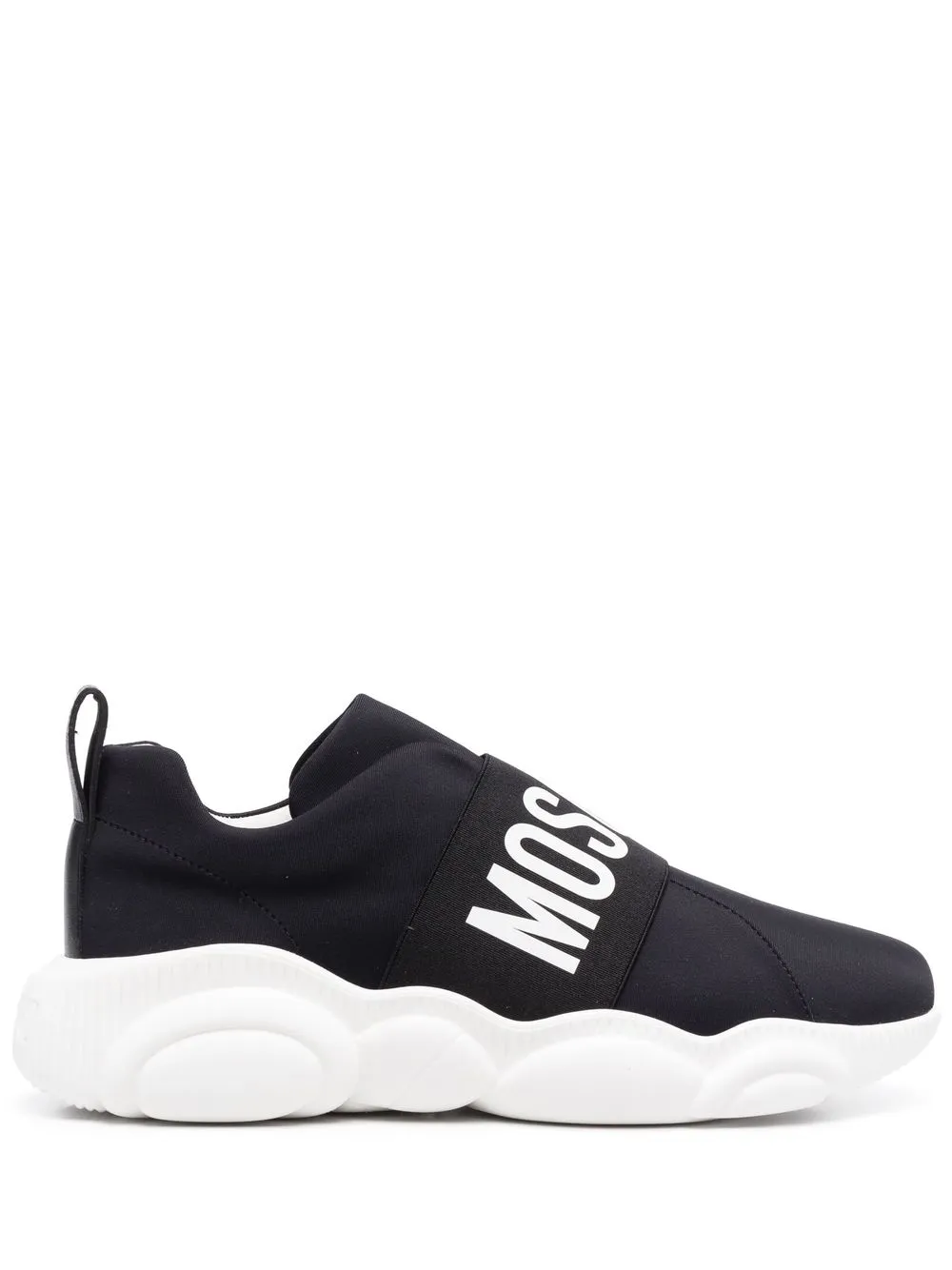 

Moschino logo-print low-top sneakers - Black