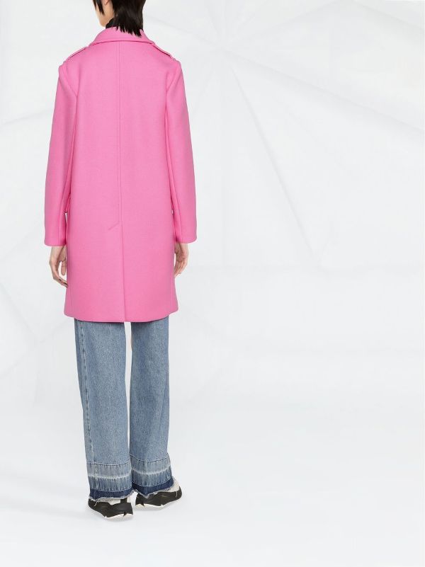 red valentino pink coat