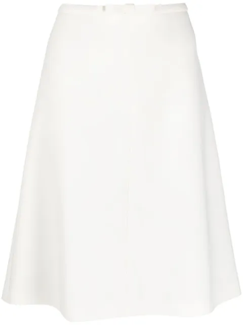 RED Valentino bow-detail A-line skirt