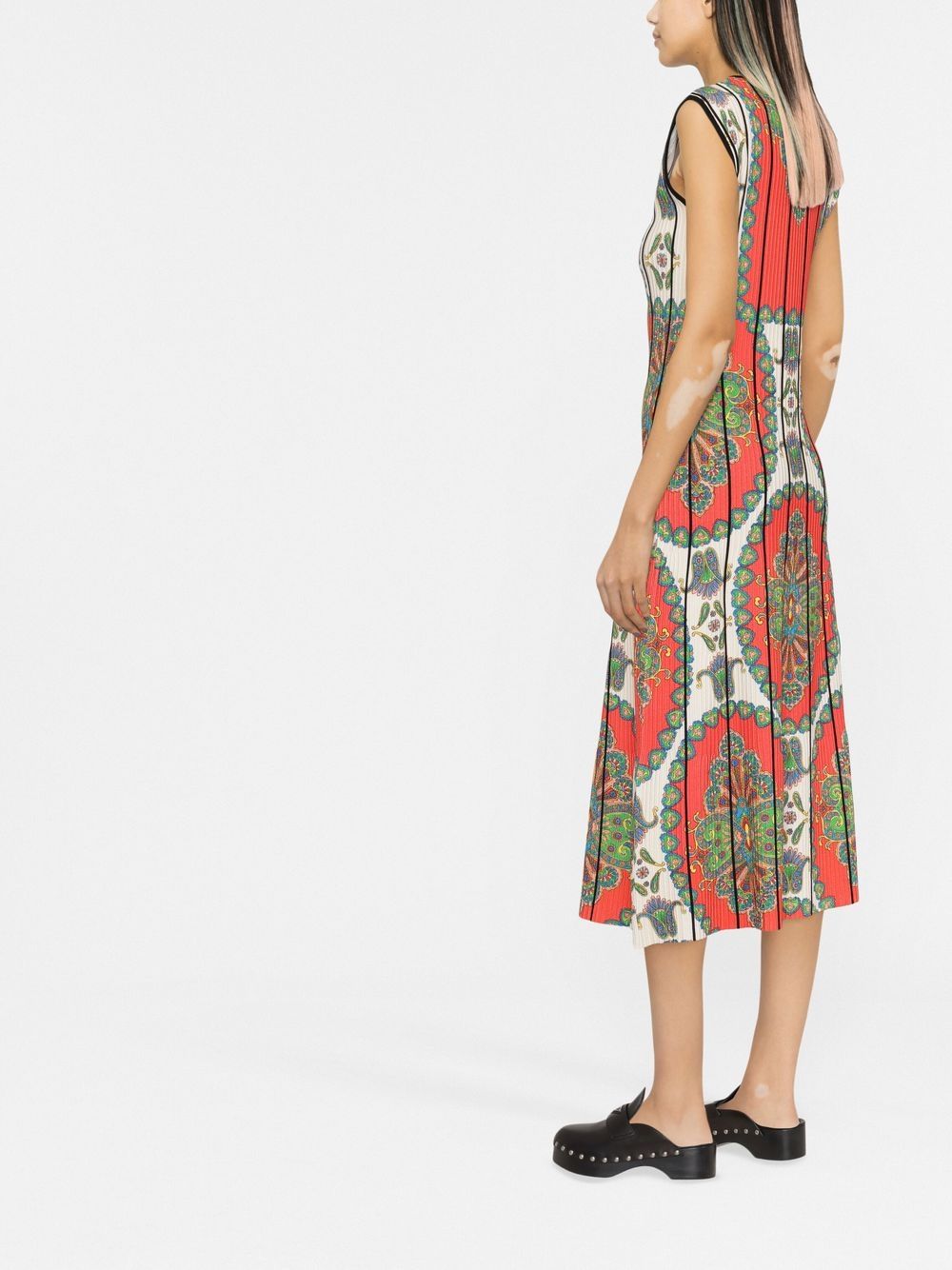 Etro Paisley Print Shift Dress Farfetch 7913