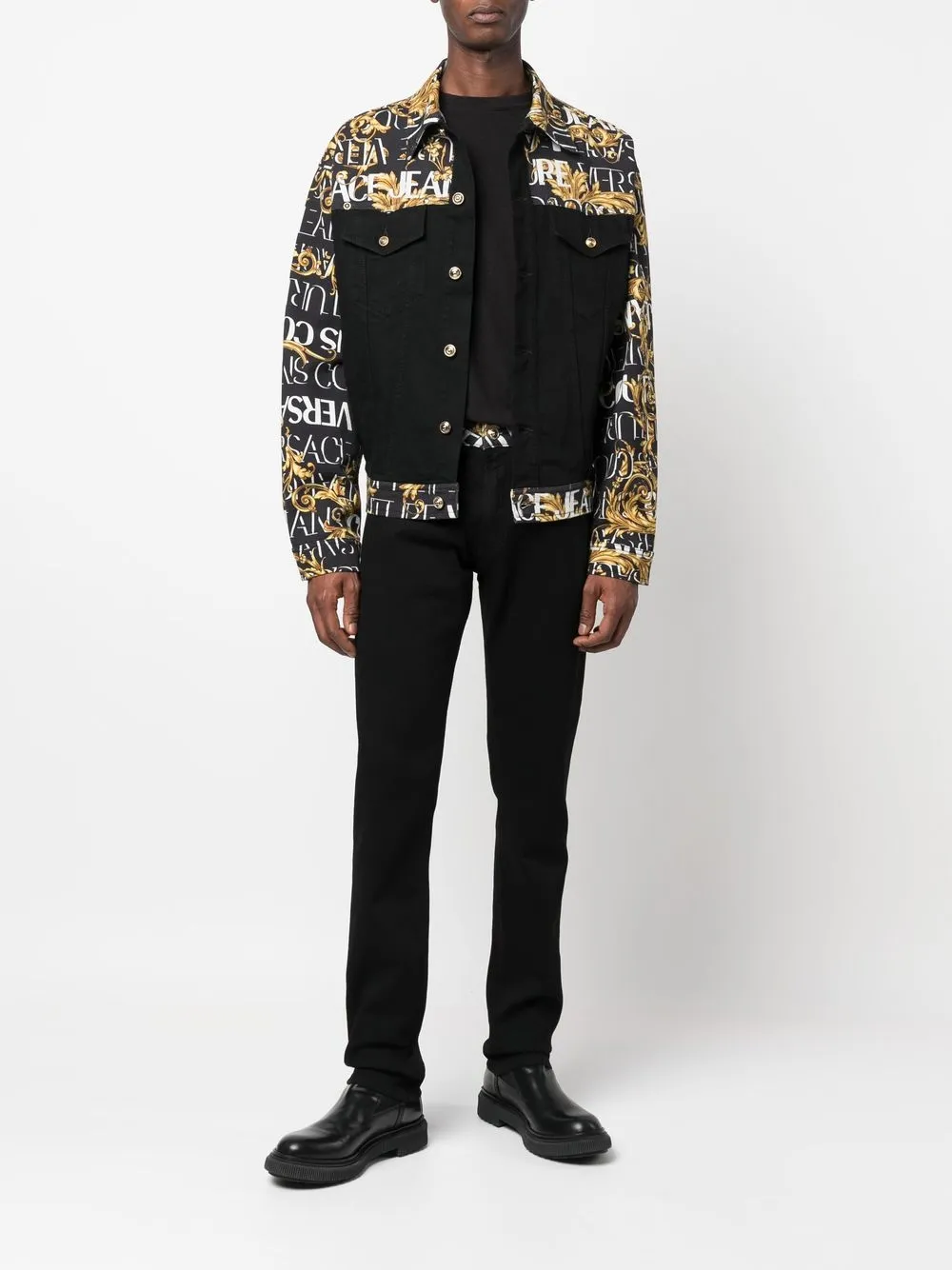 Versace Jeans Couture logo-print Denim 