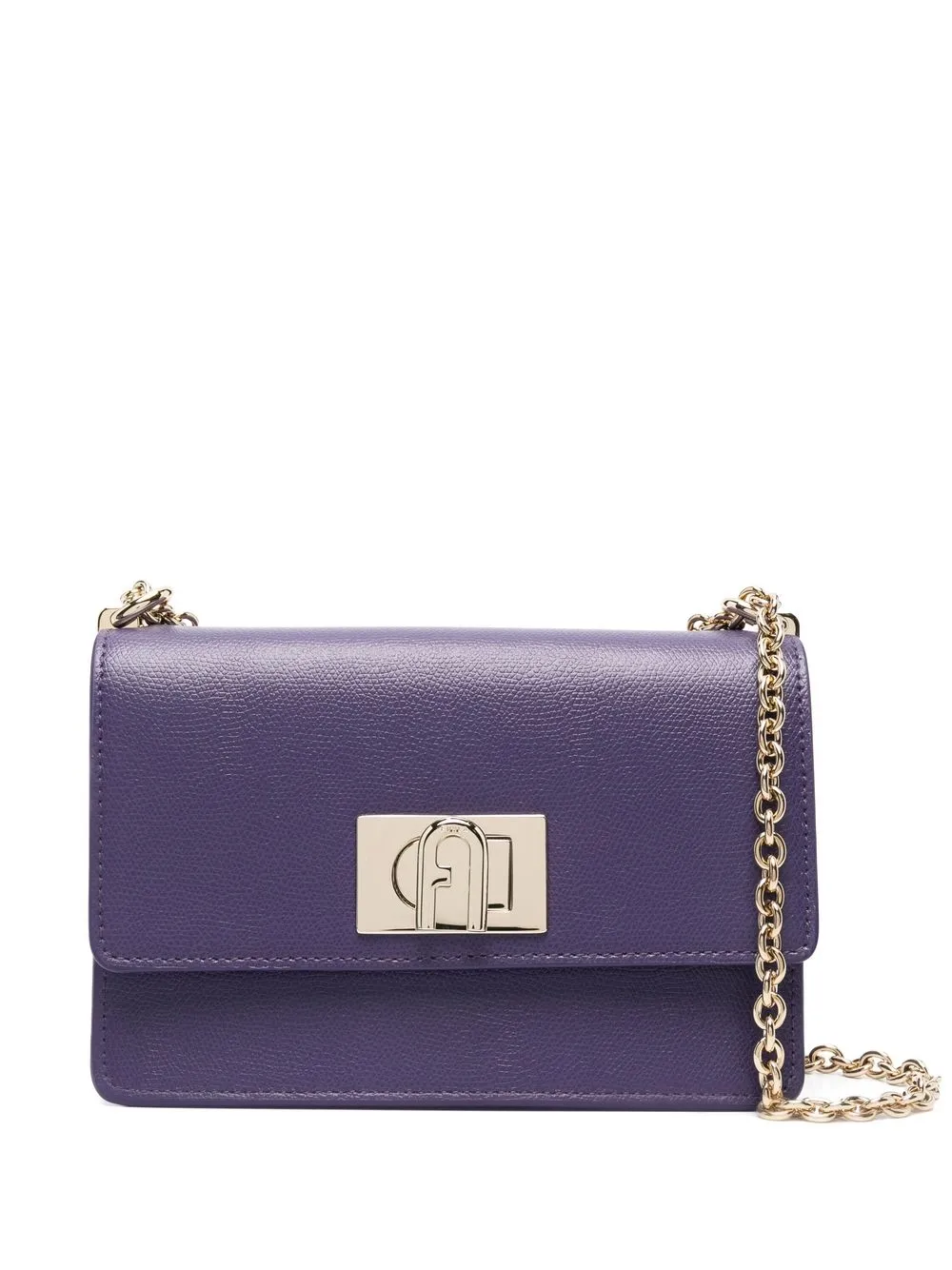 

Furla Mystic leather crossbody-bag - Purple