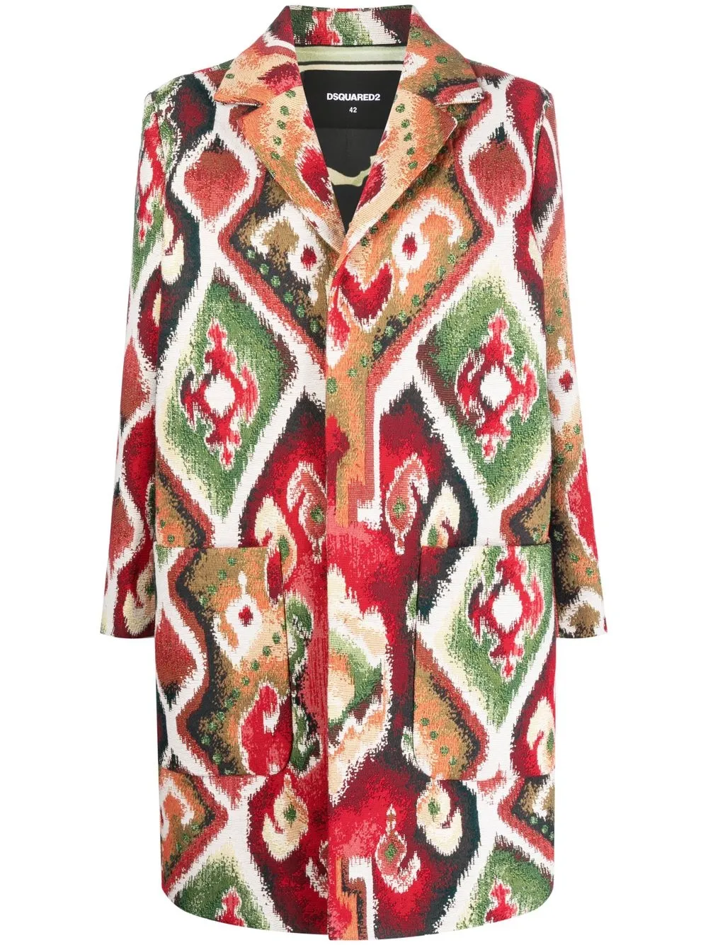 

Dsquared2 abstract pattern coat