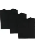 Jil Sander logo-patch T-shirt (pack of 3) - Black