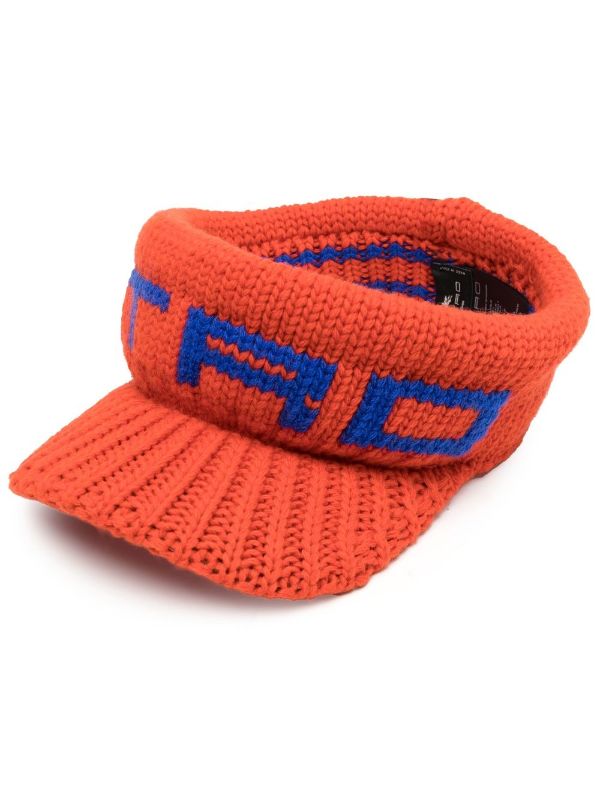 knitted visor