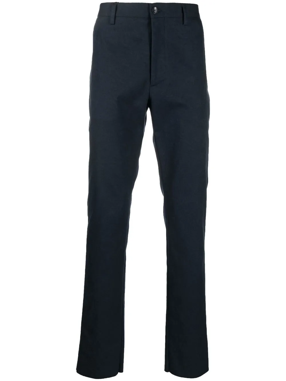 

ETRO jacquard-print straight-leg trousers - Blue