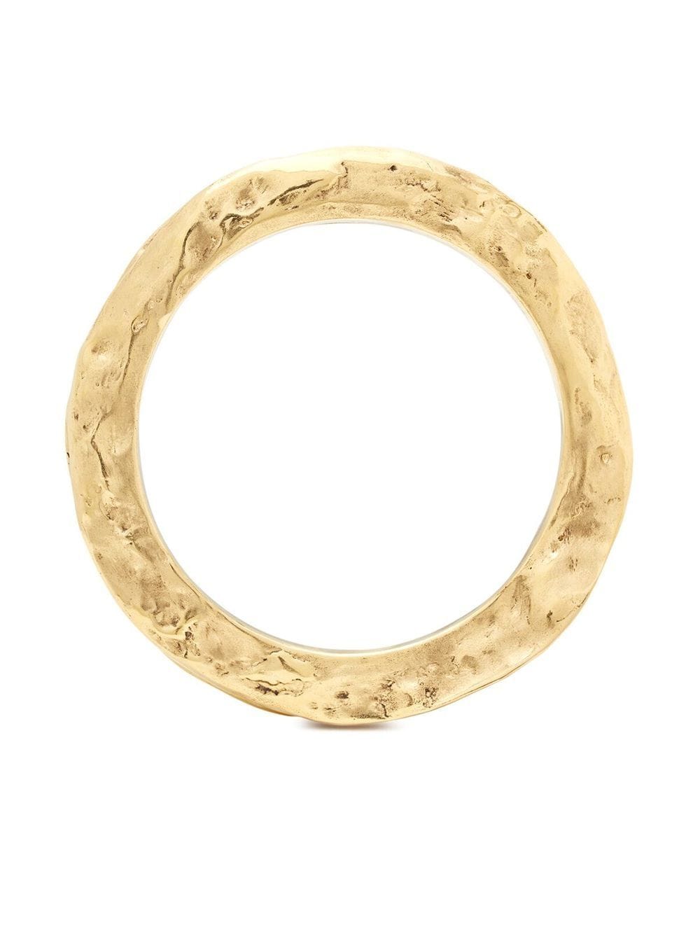 Saint Laurent Armband met textuur - Goud