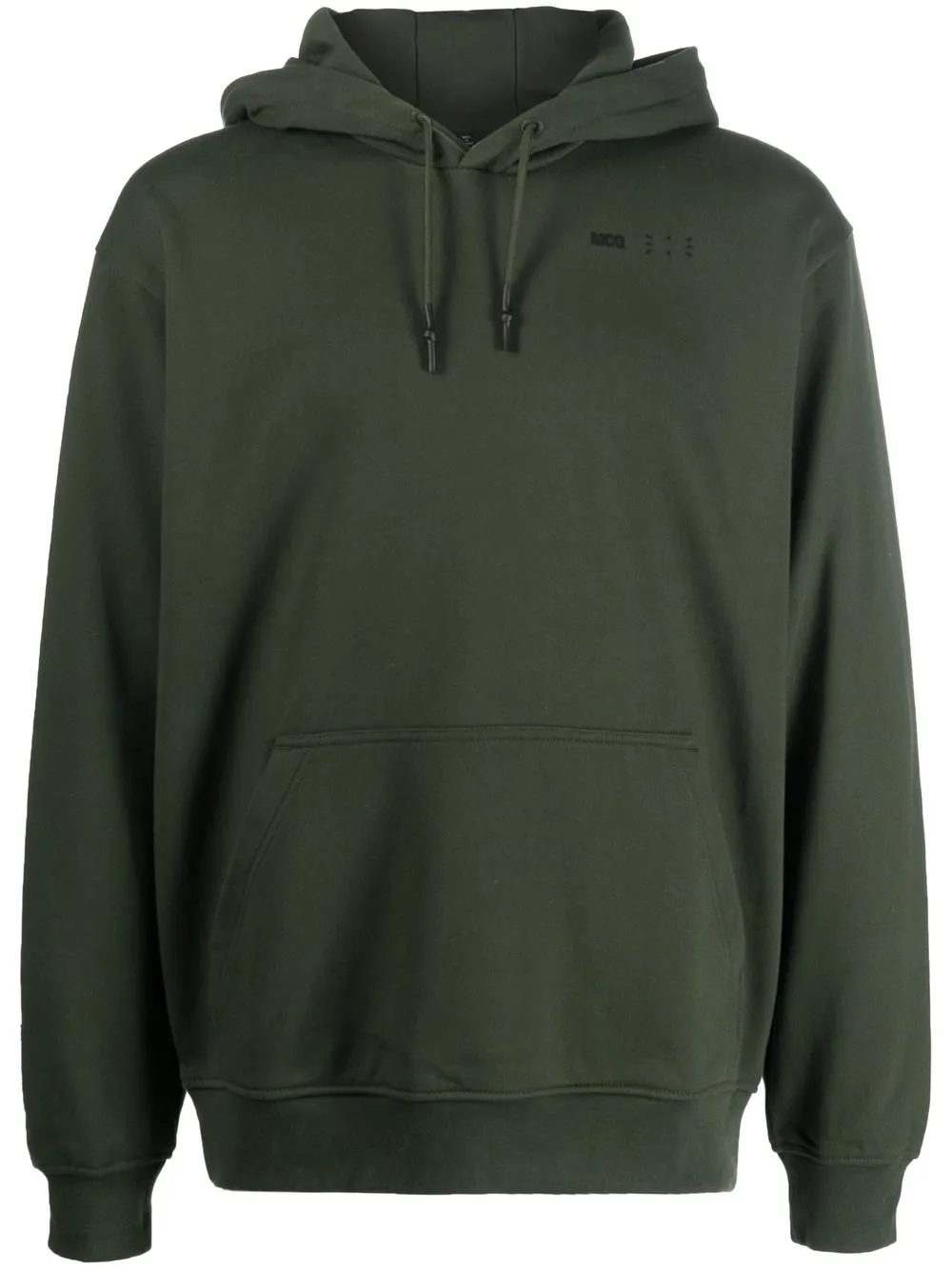 

MCQ hoodie con logo estampado - Verde