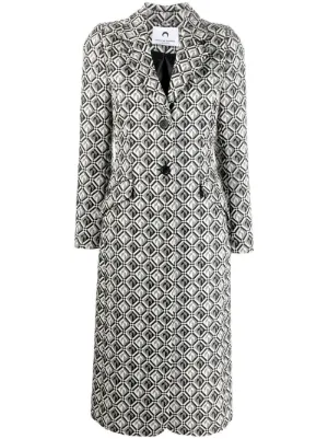 【MARINE SERRE】コート レディース Marine Serre Marine Serre ウィメンズ コート通販 - FARFETCH
