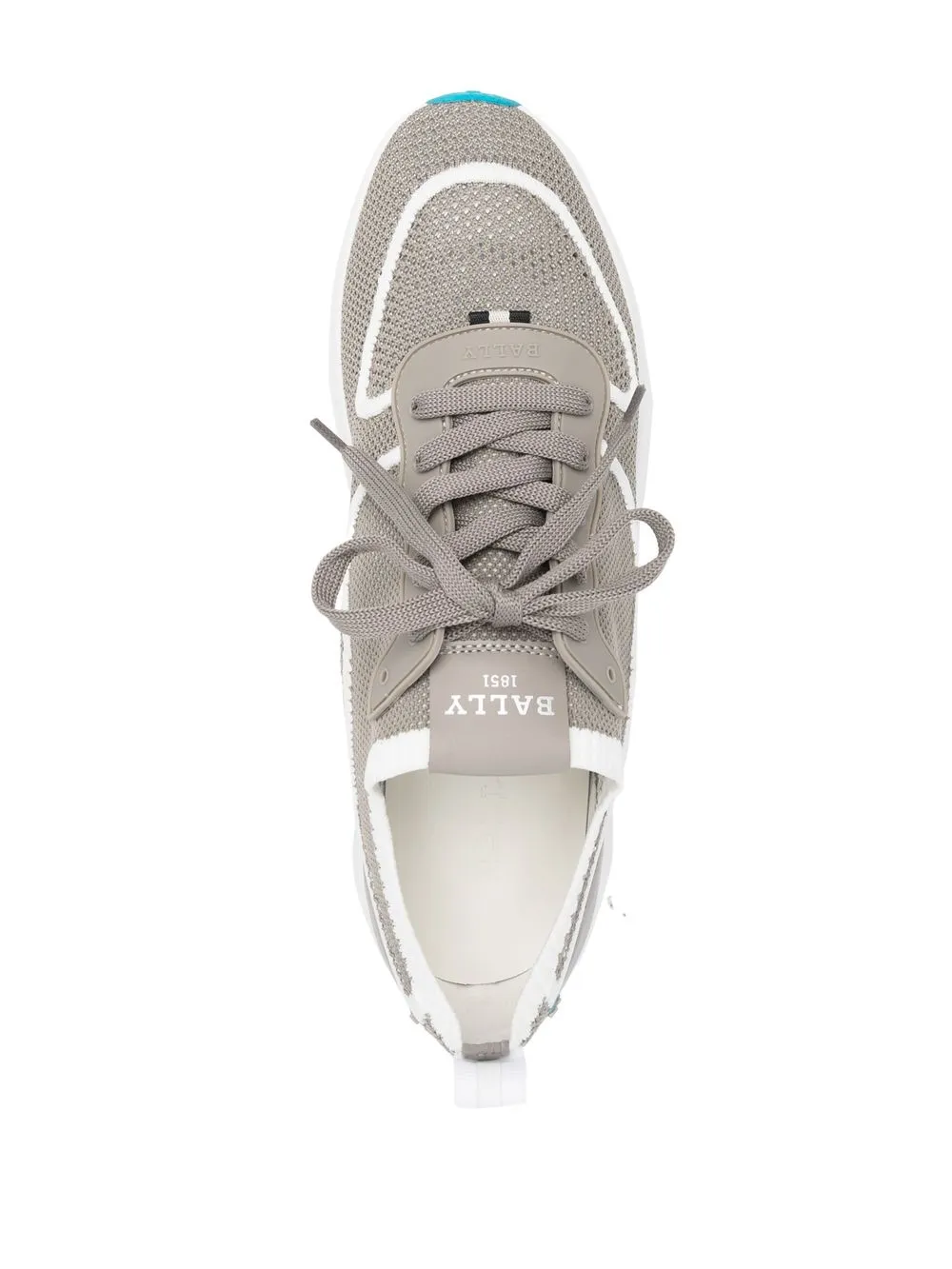 Grey shop bally sneakers