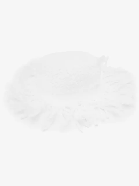 RED Valentino sombrero con diseño entretejido