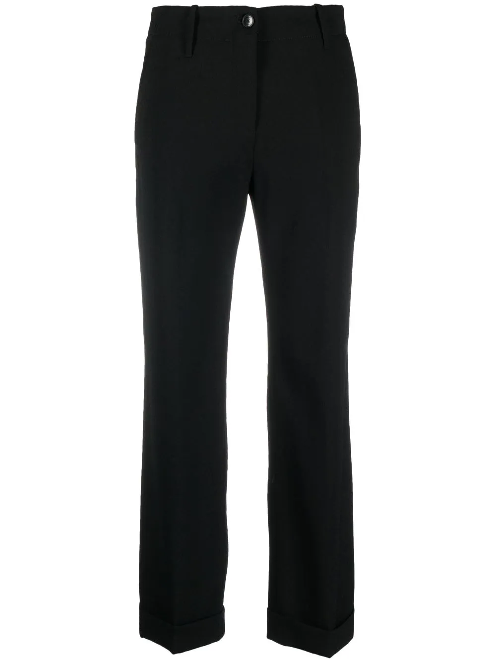 

ETRO pantalones de vestir con tiro alto - Negro