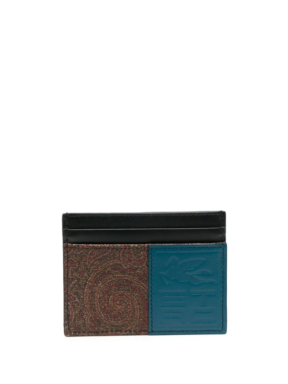 

ETRO tarjetero con diseño color block - Amarillo