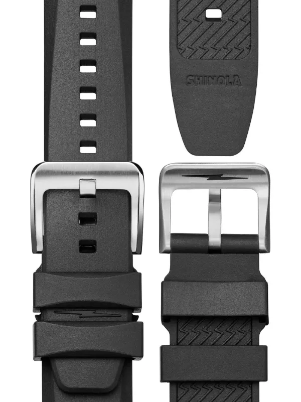 Shinola rubber watch best sale strap