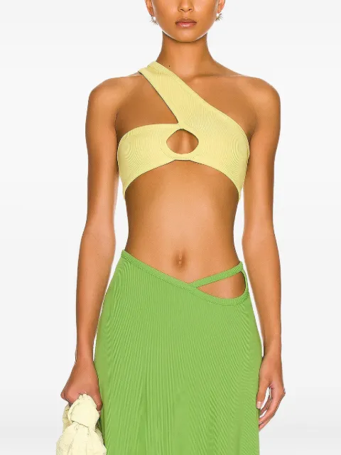 Christopher Esber one-shoulder cut-out top