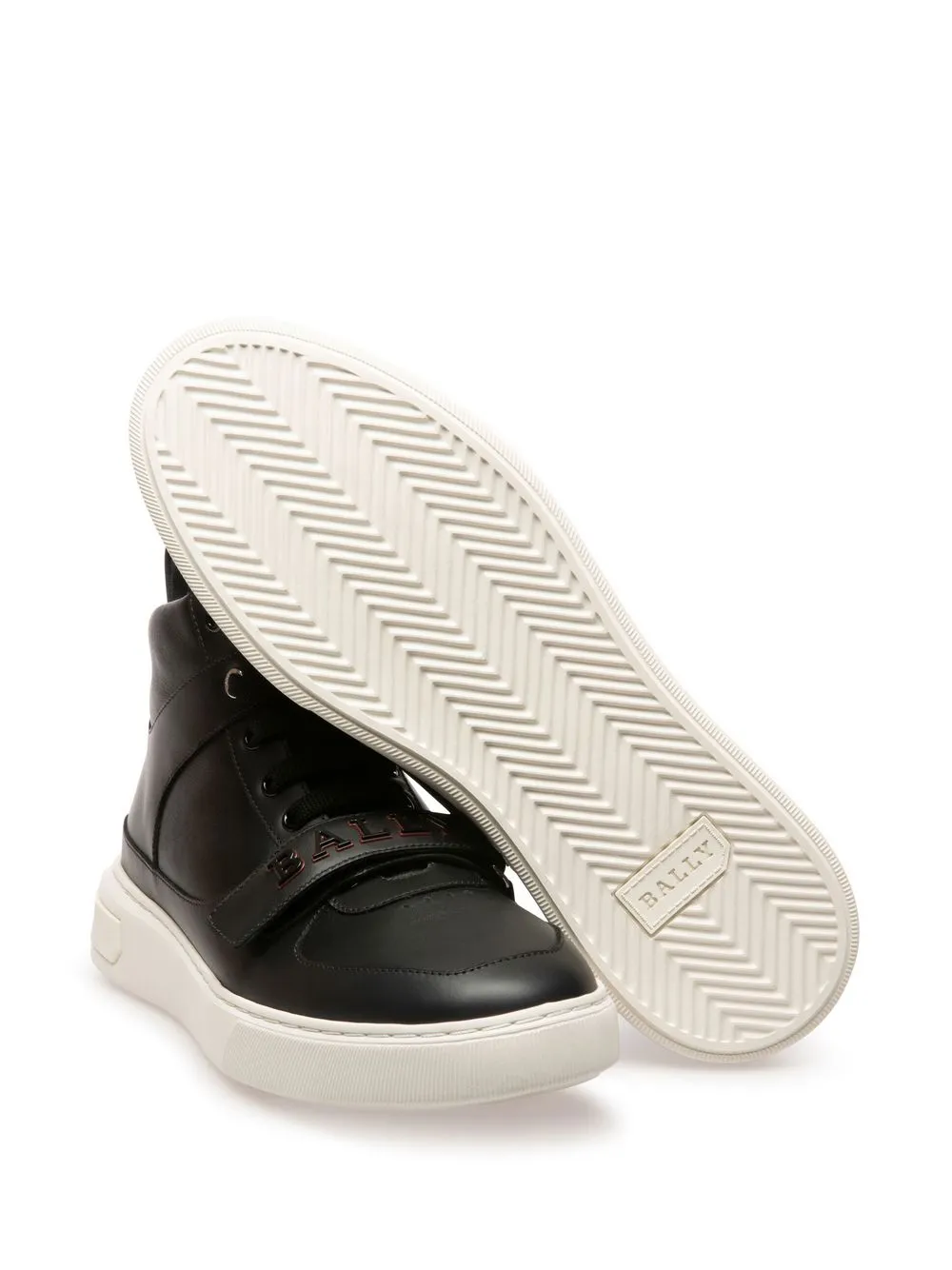 Bally Merryk sneakers met logo reliëf - Zwart
