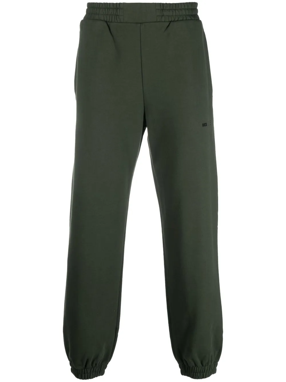 

MCQ pants con logo estampado - Verde