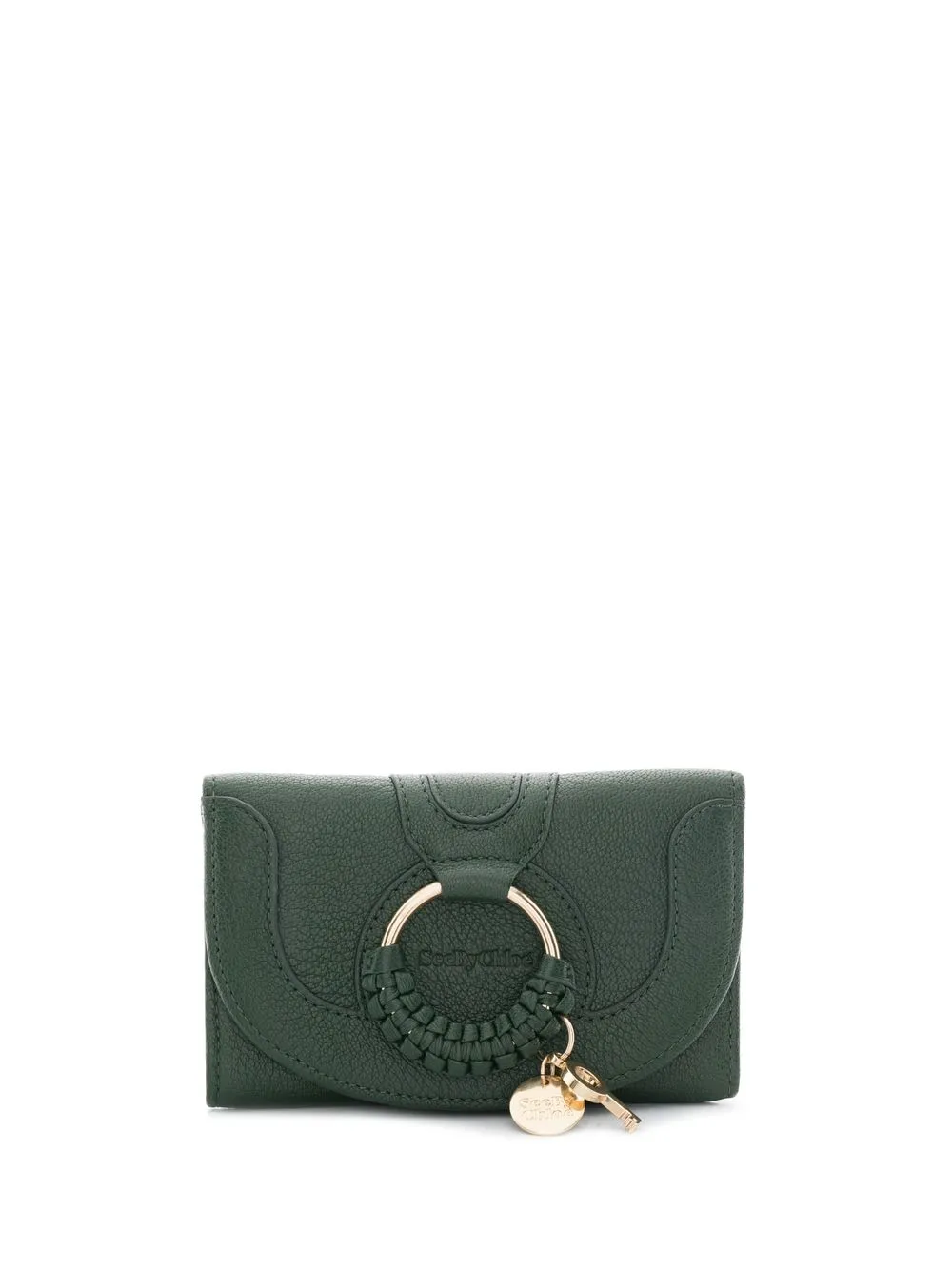 

See by Chloé Hana leather wallet - Green