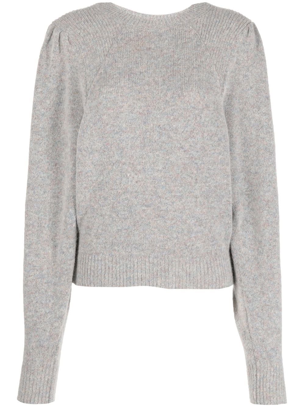 MARANT ÉTOILE Peyton ribbed-detail Jumper - Farfetch