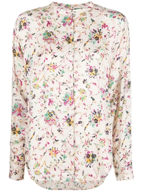 MARANT ÉTOILE Catchell floral-print blouse