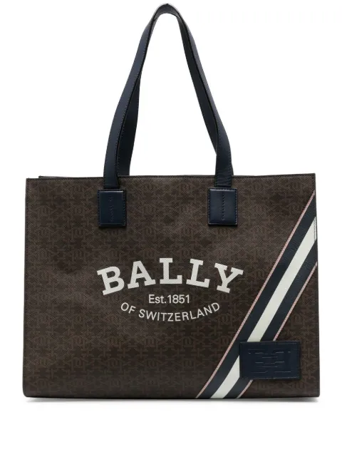 Bally Crystalia monogram tote 