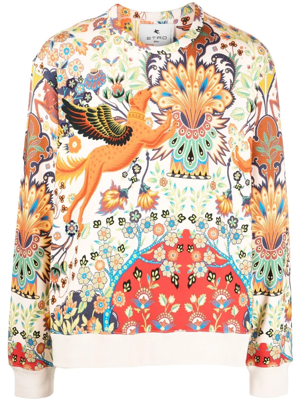 

ETRO sudadera con estampado floral - Neutro