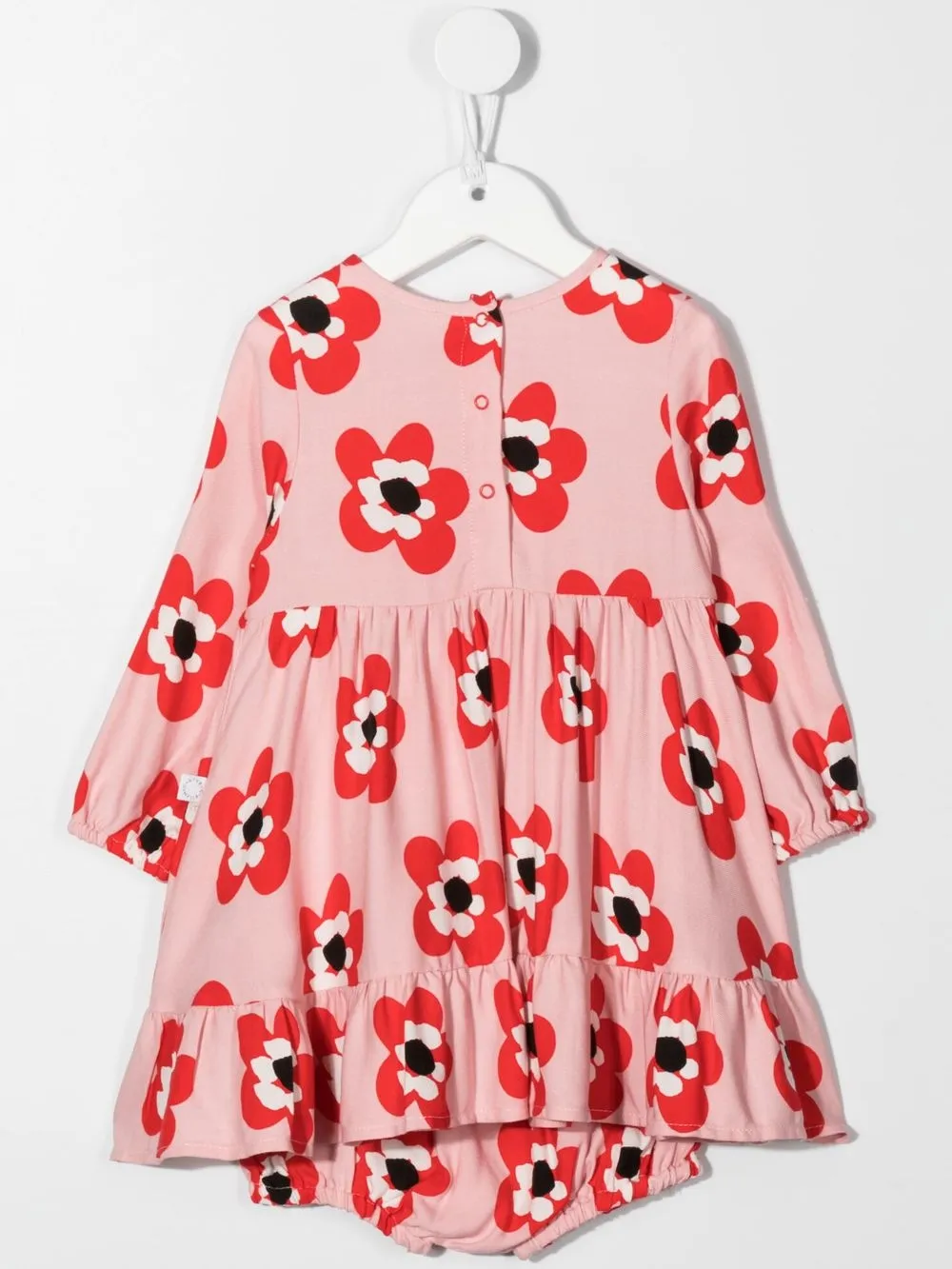 Stella McCartney Kids Jurk met bloemenprint - Roze