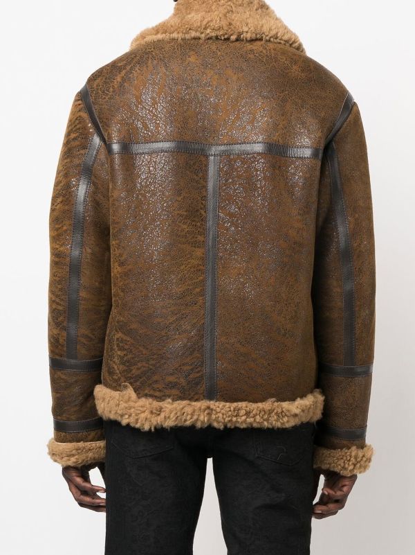 etro shearling coat