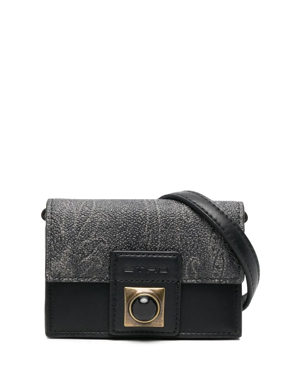 

ETRO bolsa de mano Crown Me mini - Negro