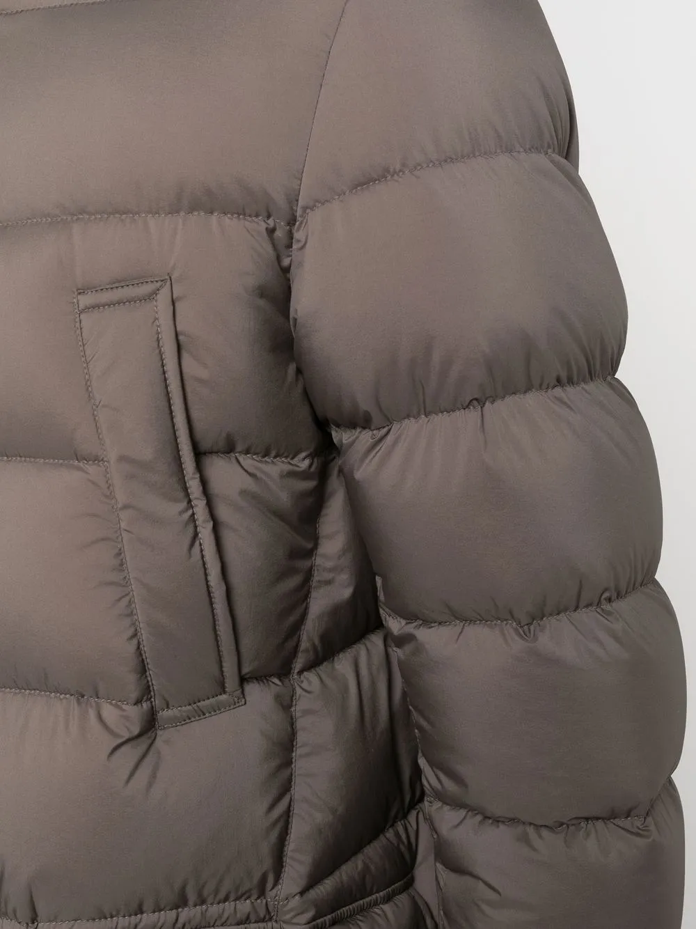 Padded Hooded Down Coat