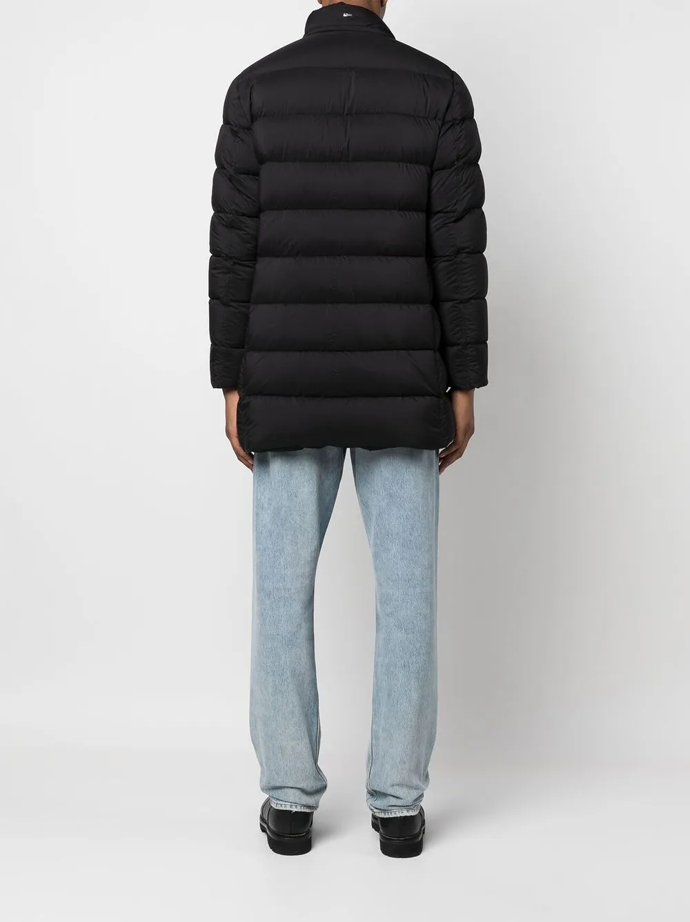 Herno Padded Down Coat | Black | FARFETCH