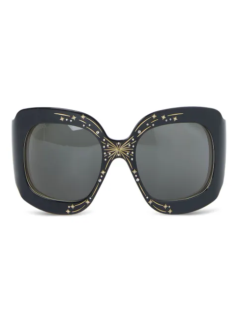 Gucci Eyewear firework-embellished square sunglasses