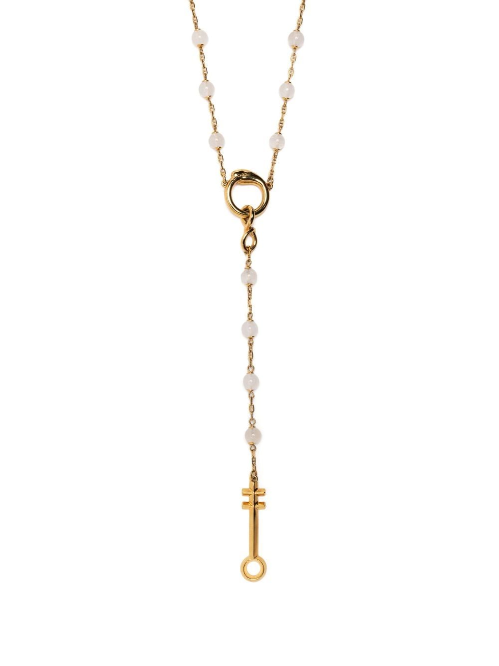Shop Capsule Eleven Convertible Chain Pendant In Gold