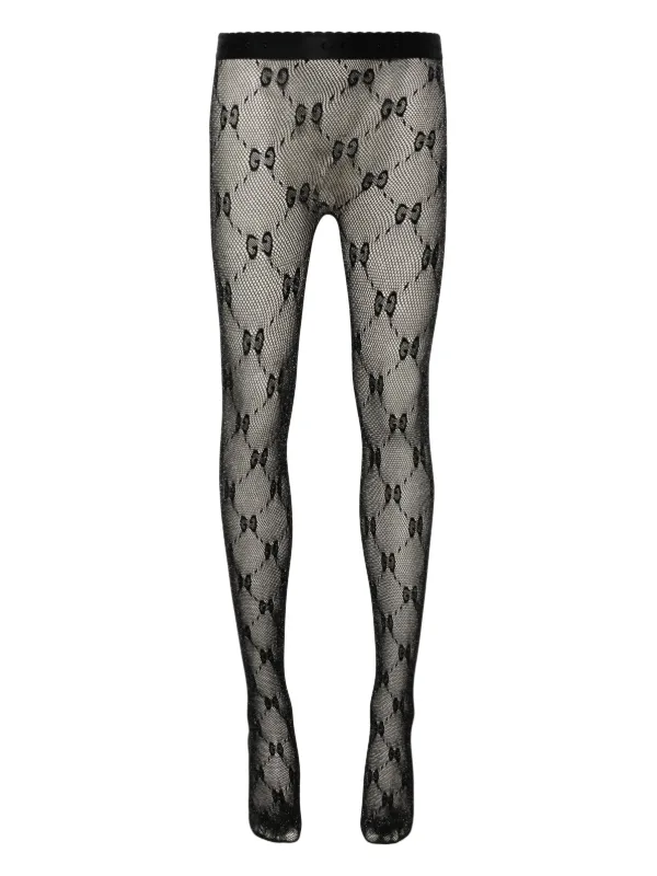 Strumpfhose mit gg-muster - Gucci - Damen