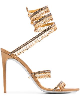 René Caovilla Chandelier crystal-embellished Sandals - Farfetch