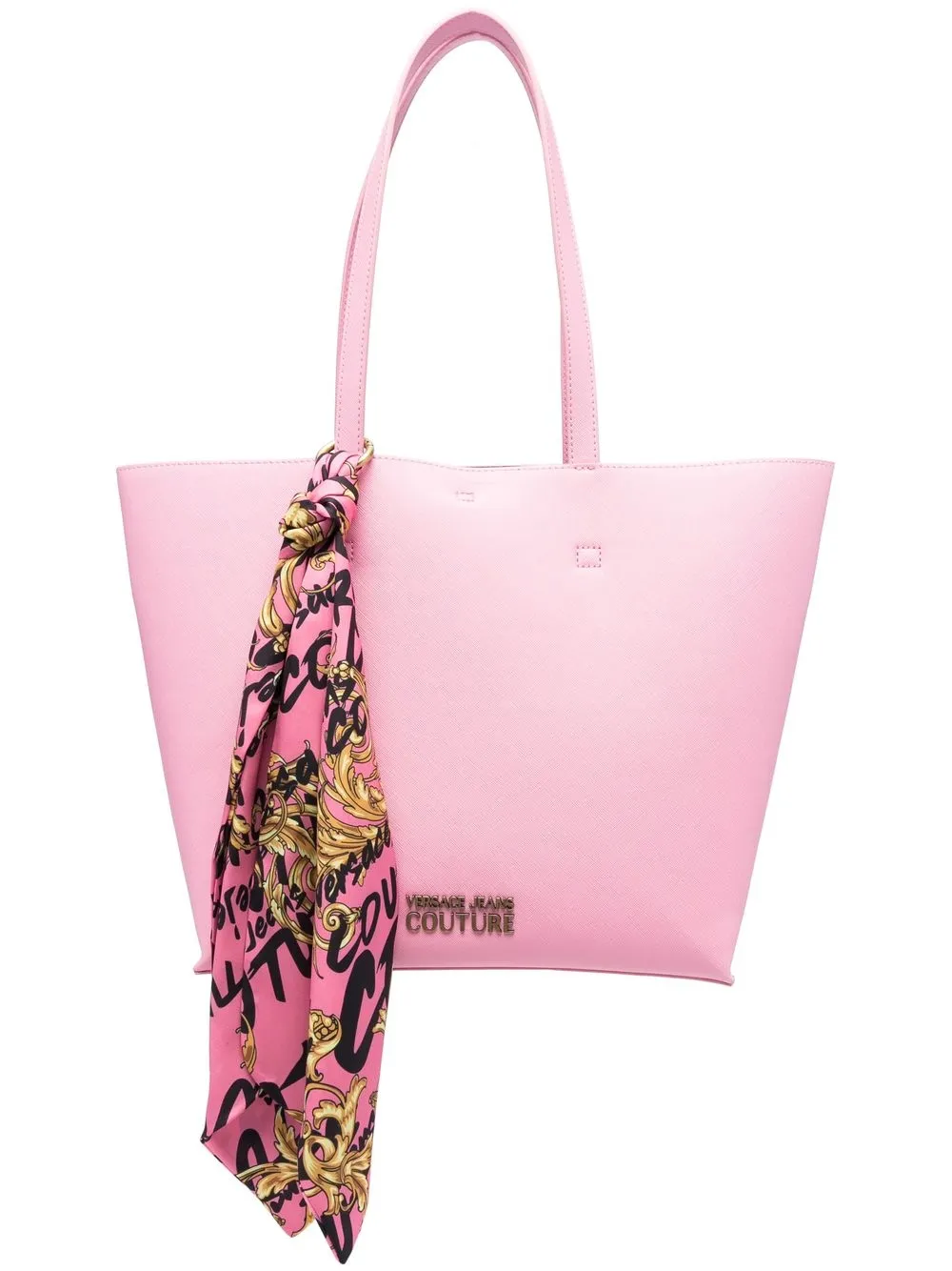 

Versace Jeans Couture tote con detalle de pañuelo - Rosado