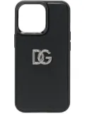 Dolce & Gabbana logo iPhone 13 Pro case - Black