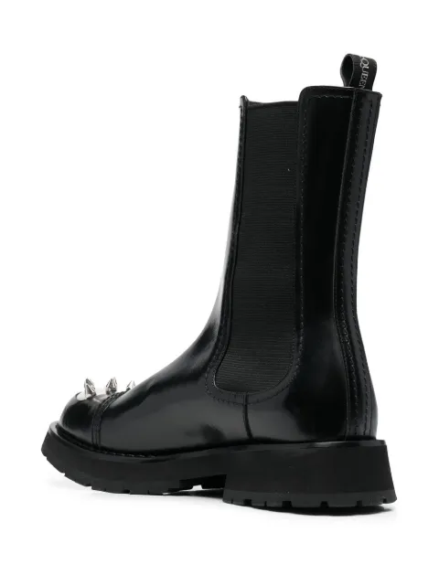 stud detail chelsea boots