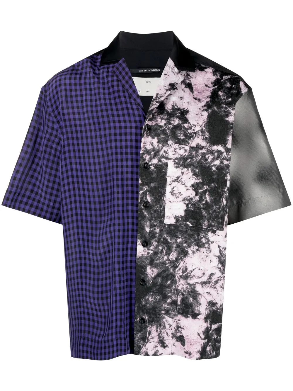 

Song For The Mute split-tone short-sleeve shirt - Purple
