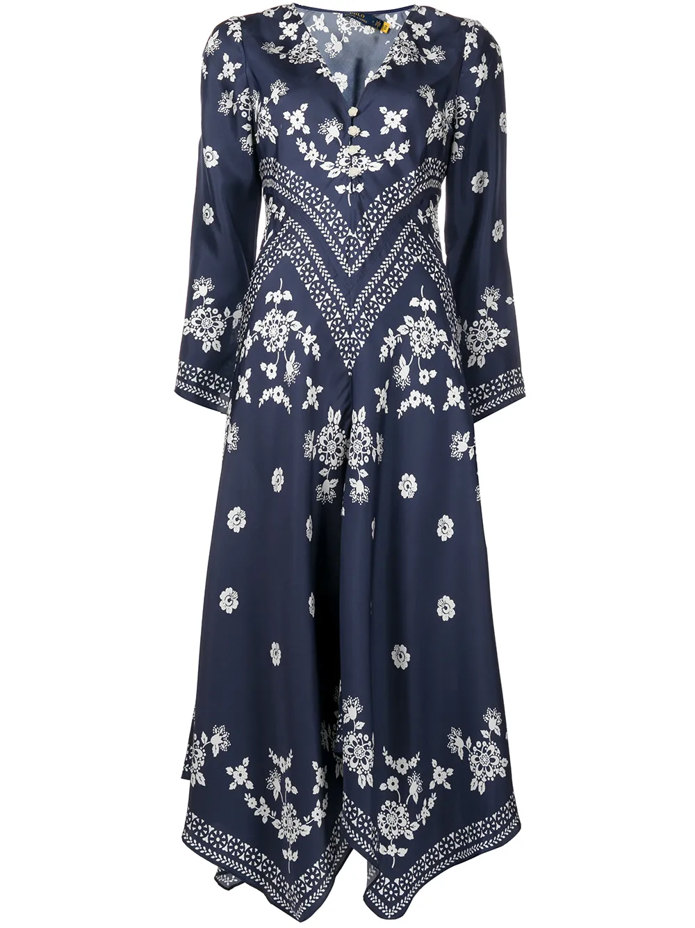 

Polo Ralph Lauren vestido de cóctel Tatiana - Azul