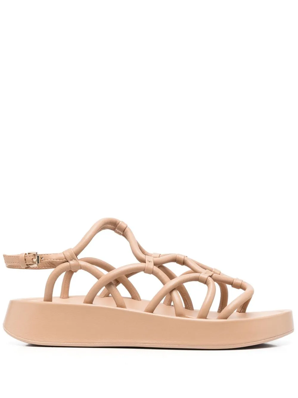 

Ash Venus platform strappy sandals - Neutrals