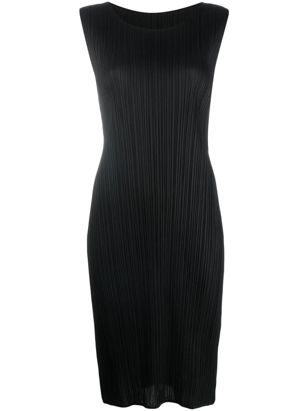 

Pleats Please Issey Miyake vestido Merry plisado - Negro